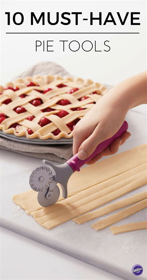 10 Must-Have Pie Tools | Baking items, Cooking and baking, Cake decorating tools