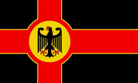 A new variant of a German nordic cross flag for modern Germany ...