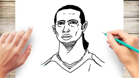 How to Draw Ronaldinho - YouTube