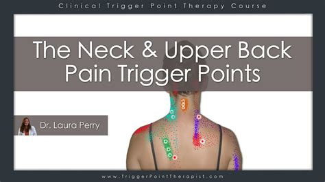 The Neck and Upper Back Pain Trigger Points - YouTube