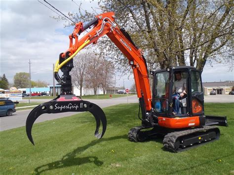 Hultdins Offers Grapple, Rotator Packages for Mini-Excavators :: Story ...