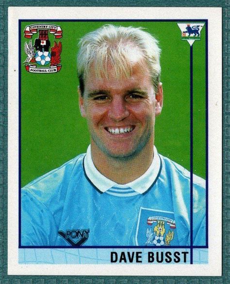 Merlin Premier League 96 Sticker - David Busst Coventry City No. 410