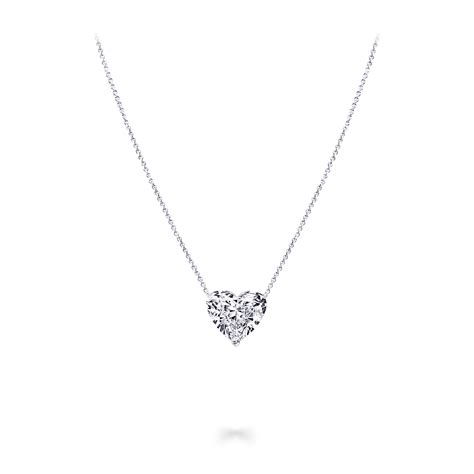 Classic Graff | Heart Shape Pendant, Diamond | Graff | Heart shaped diamond necklace, Heart ...