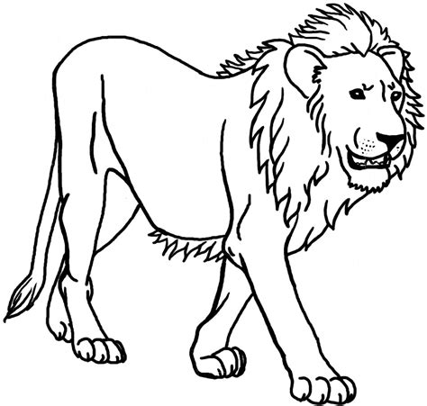 Coloriage Animaux Sauvages Lion Nouveau Stock 108 Dessins De Coloriage Lion à Imprimer Sur ...