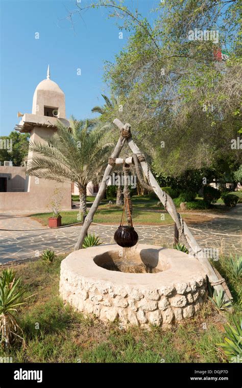 Heritage village in Abu Dhabi in United Arab Emirates UAE Stock Photo ...