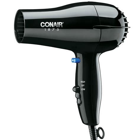 Conair® 247BW 1875 Watt Compact Hair Dryer Black 4 Per Case Price Per Each