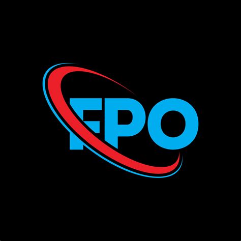 logo fpo. lettre fpo. création de logo de lettre fpo. initiales logo ...