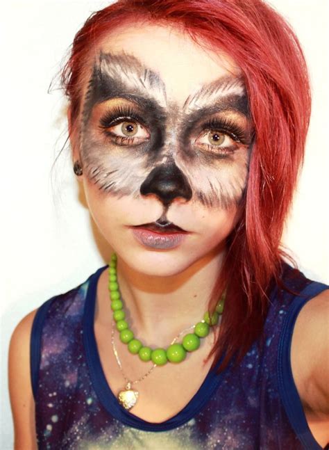 15+ Ideas About Wolf Halloween Makeup & Tutorial | Wolf makeup, Wolf ...