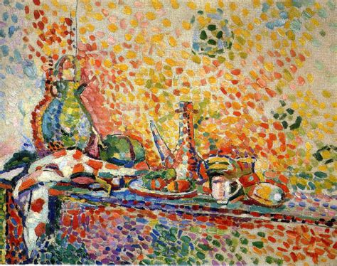 Still Life - Henri Matisse. Pointillism. | Henri matisse, Matisse art, Painting