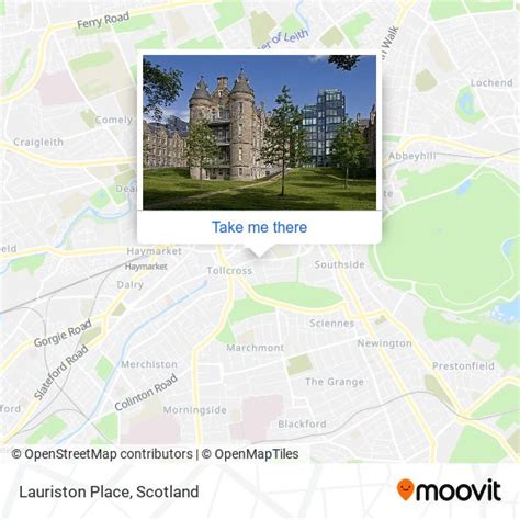 How to get to Lauriston Place, Edinburgh by bus or train?