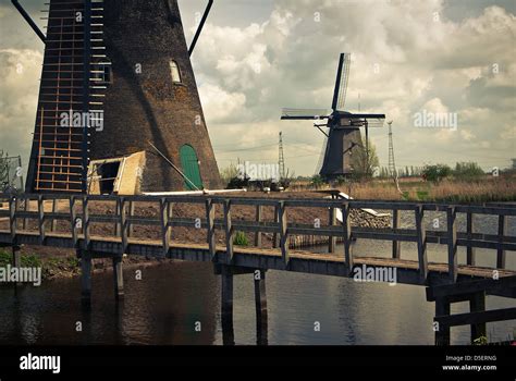 windmills in the Netherlands Stock Photo - Alamy