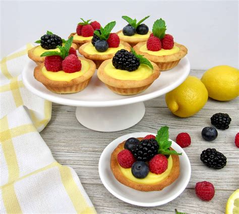 Mini Lemon Curd Tarts - Keto, Low Carb & Gluten Free - Keto Cooking ...