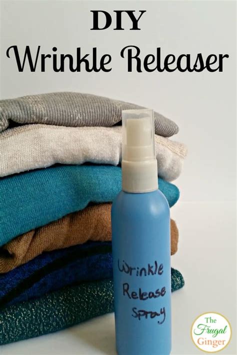 DIY Wrinkle Releaser Spray