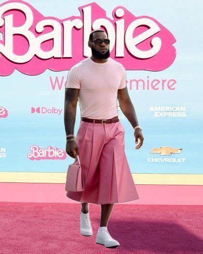 LeBron James' Outfit at Barbie Movie Premiere: Separating Fact from Fiction