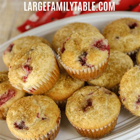 Homemade Mixed Berry Muffins Recipe | LargeFamilyTable.Com