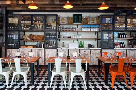 A restaurant industry look | Interior Design Ideas - Ofdesign