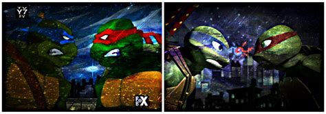 TMNT:: Leo and Raph: 2003 vs. 2012 by Culinary-Alchemist on DeviantArt