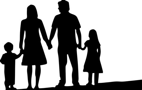 Family Clipart Silhouette