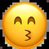 😙 Kissing Face with Smiling Eyes Emoji Copy Paste 😙