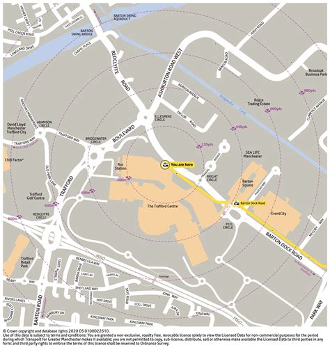 Manchester Tram Map To Trafford Centre