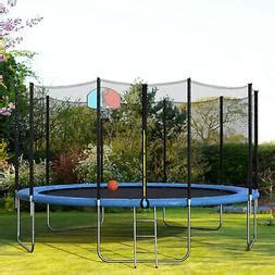 Merax 15 Foot Round Trampoline with Safety Enclosure,