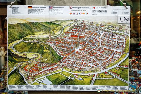 Map of Rothenburg