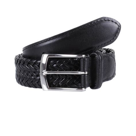 Plaited Leather Belt | Dents