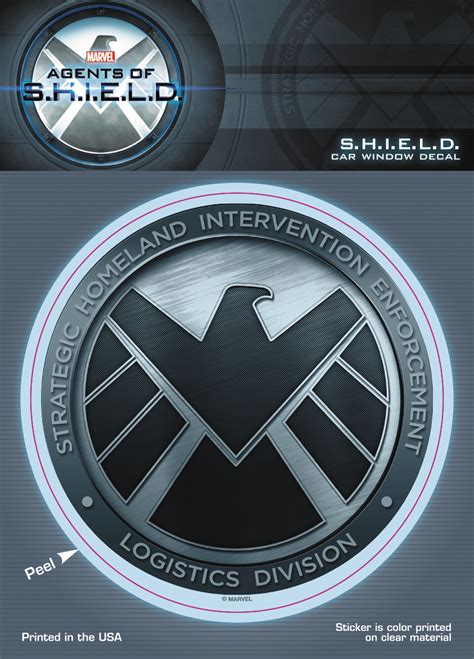 JUL168676 - MARVEL AGENTS OF SHIELD LOGO VINYL DECAL - Previews World