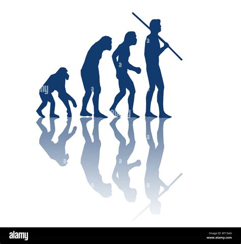 Evolution of man hi-res stock photography and images - Alamy