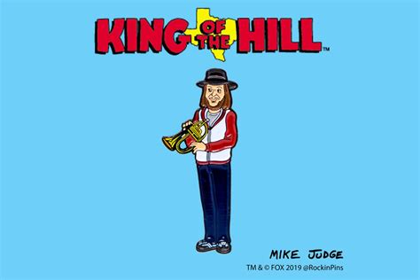 King of the Hill - Chuck Mangione Enamel Pin | Rockin Pins