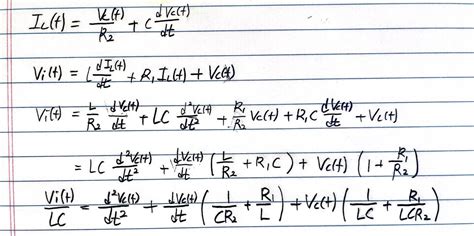 passive networks - RLC circuit equation - Electrical Engineering Stack ...