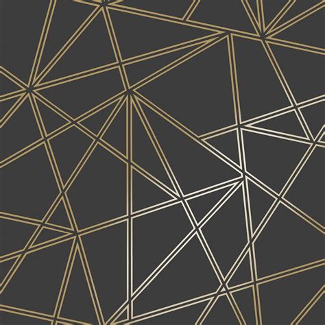 Black and Gold Geometric Wallpapers - Top Free Black and Gold Geometric Backgrounds ...