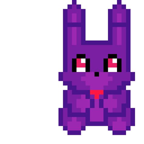 Pixilart - Bonnie Pixel Art by Anonymous