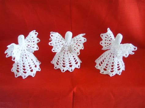 Free Crochet Patterns: Crochet Angel Christmas Ornament