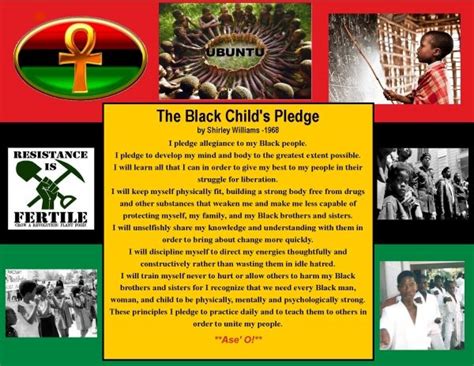 Tributaree | Black history education, I pledge allegiance, Black power movement