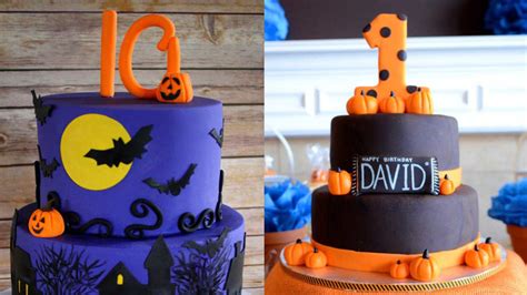 13 Ghoulishly Festive Halloween Birthday Cakes