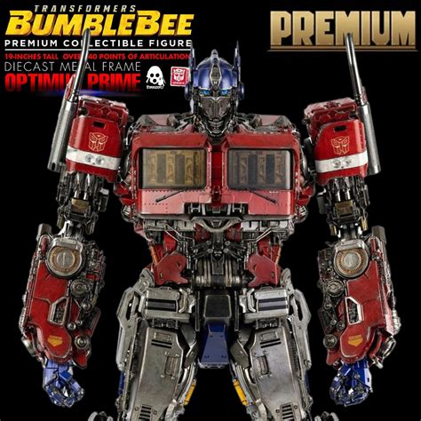 Threezero Transformers: Bumblebee Premium Collectible Optimus Prime ...