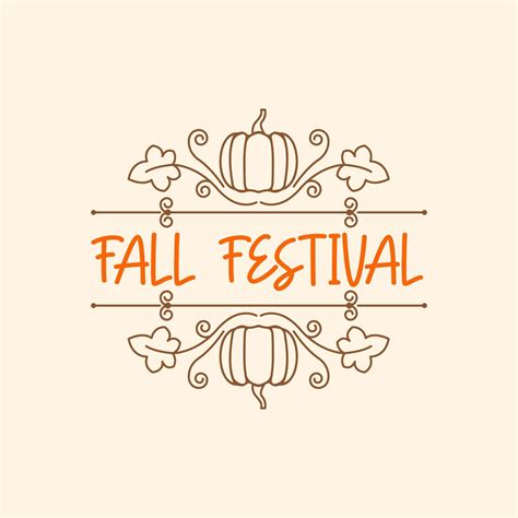 Fall Festival element Vector design illustration 4307220 Vector Art at ...