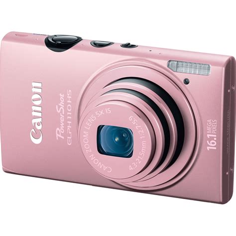 Canon PowerShot ELPH 110 HS Digital Camera (Pink) 6048B001 B&H