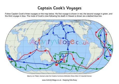 Captain Cook's Voyages