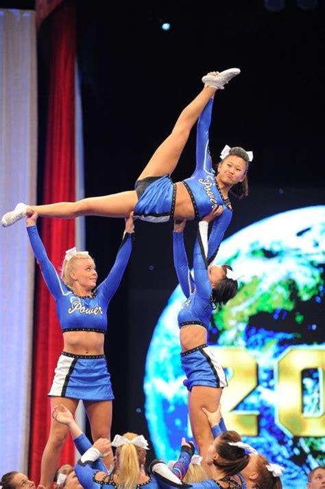 Pin by Jen Botchie Deinlein on My One & Only Love: CHEER | Cheer stunts, Cheerleading, College ...