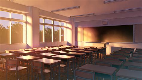 Classroom Wallpaper Anime