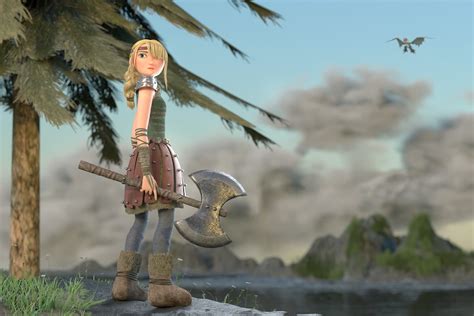 Astrid - How to Train Your Dragon - Finished Projects - Blender Artists Community