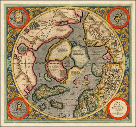Giant Ancient Flat Earth Maps