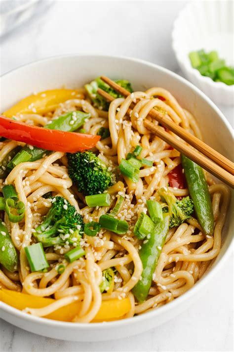 Vegetable Pan Fried Noodles