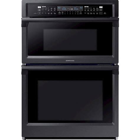 Samsung - 30" Microwave Combination Wall Oven - Fingerprint Resistant ...