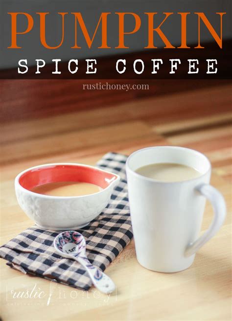 Pumpkin Spice Coffee - Rustic Honey