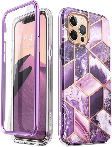 iPhone 13 Pro Max Slim Full-Body Marble Stylish Protective Case