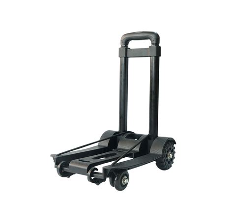 Portable Cart Folding Dolly Push Truck Hand Collapsible Trolley Luggage ...