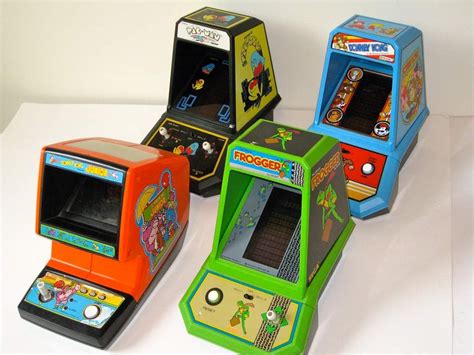 4 Vintage Coleco tabletop arcade games to track down